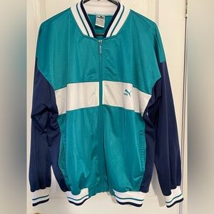 Sweet vintage Puma track Jacket Sz L